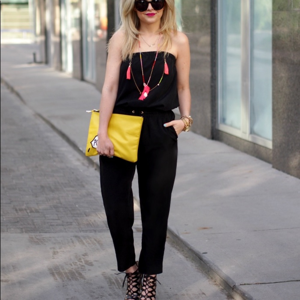 Black jumpsuit